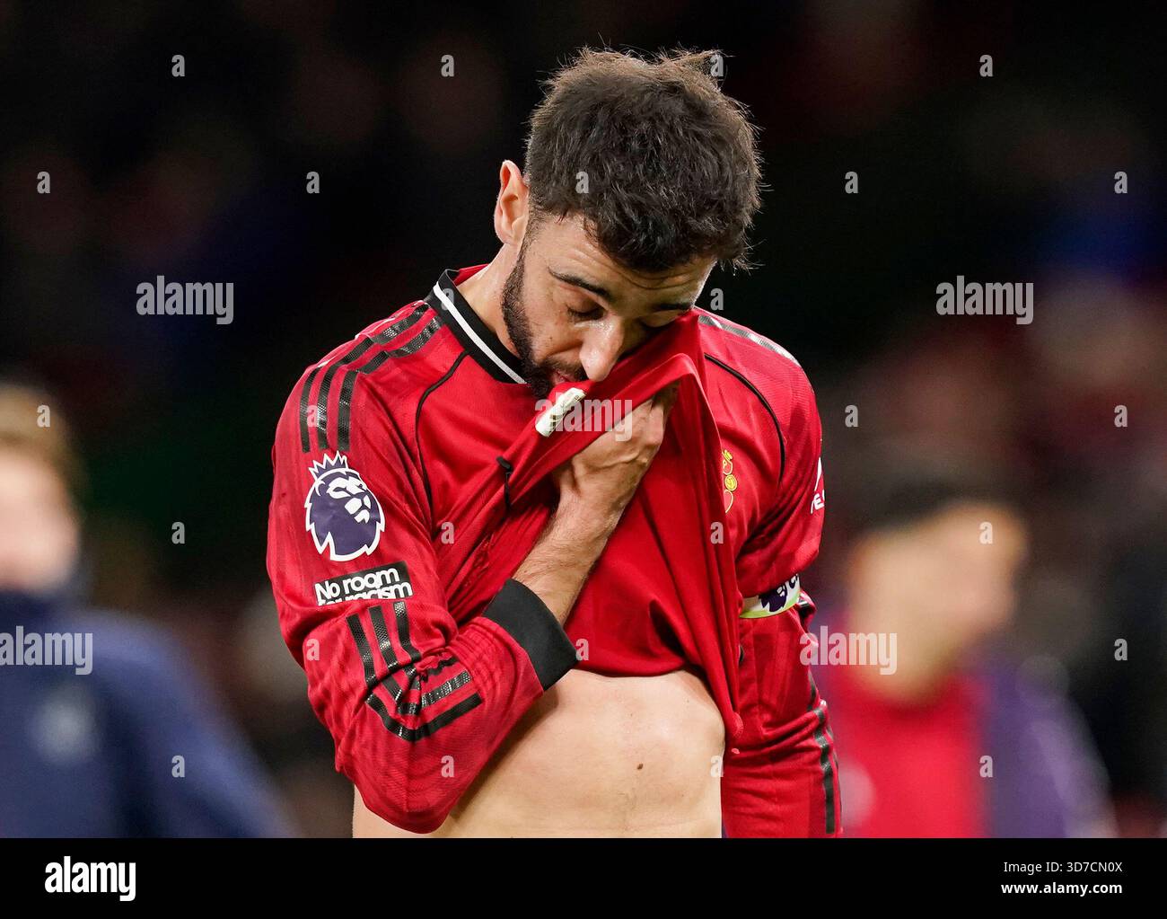 Manchester, Royaume-Uni. 24 novembre 2025. Lors du match de Manchester United vs Everton premier League à Old Trafford, Manchester. Le crédit photo devrait se lire : Andrew Yates/Sportimage crédit : Sportimage Ltd/Alamy Live News Banque D'Images