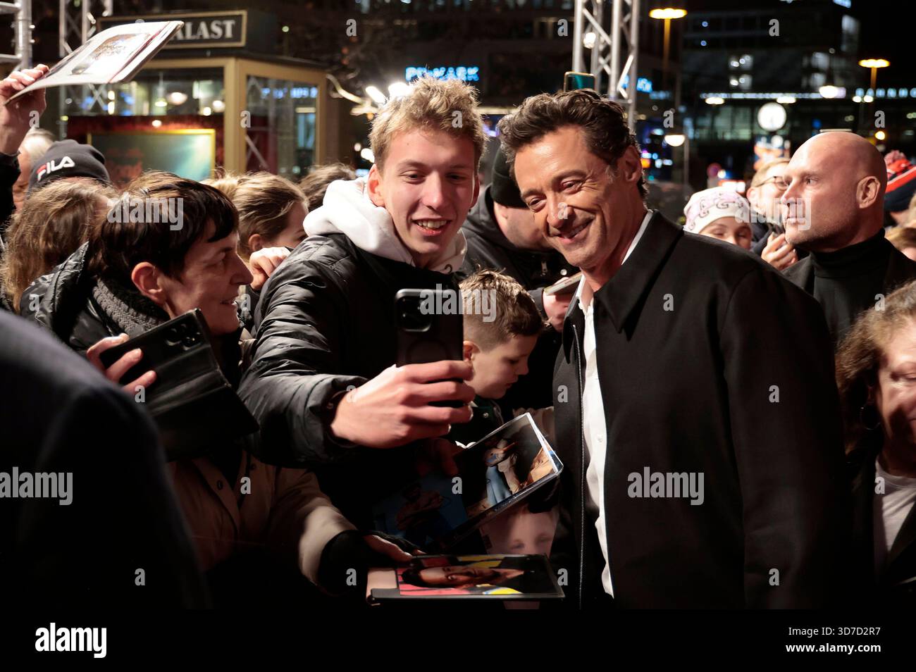 Hugh Jackman à la première européenne du film 'Song Sung Blue' au Zoo Palast. Berlin, 19.11.2025 Banque D'Images