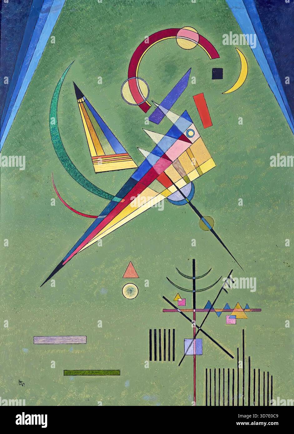 Free Friar, 1927 peinture de Wassily Kandinsky Illustration de Vecteur