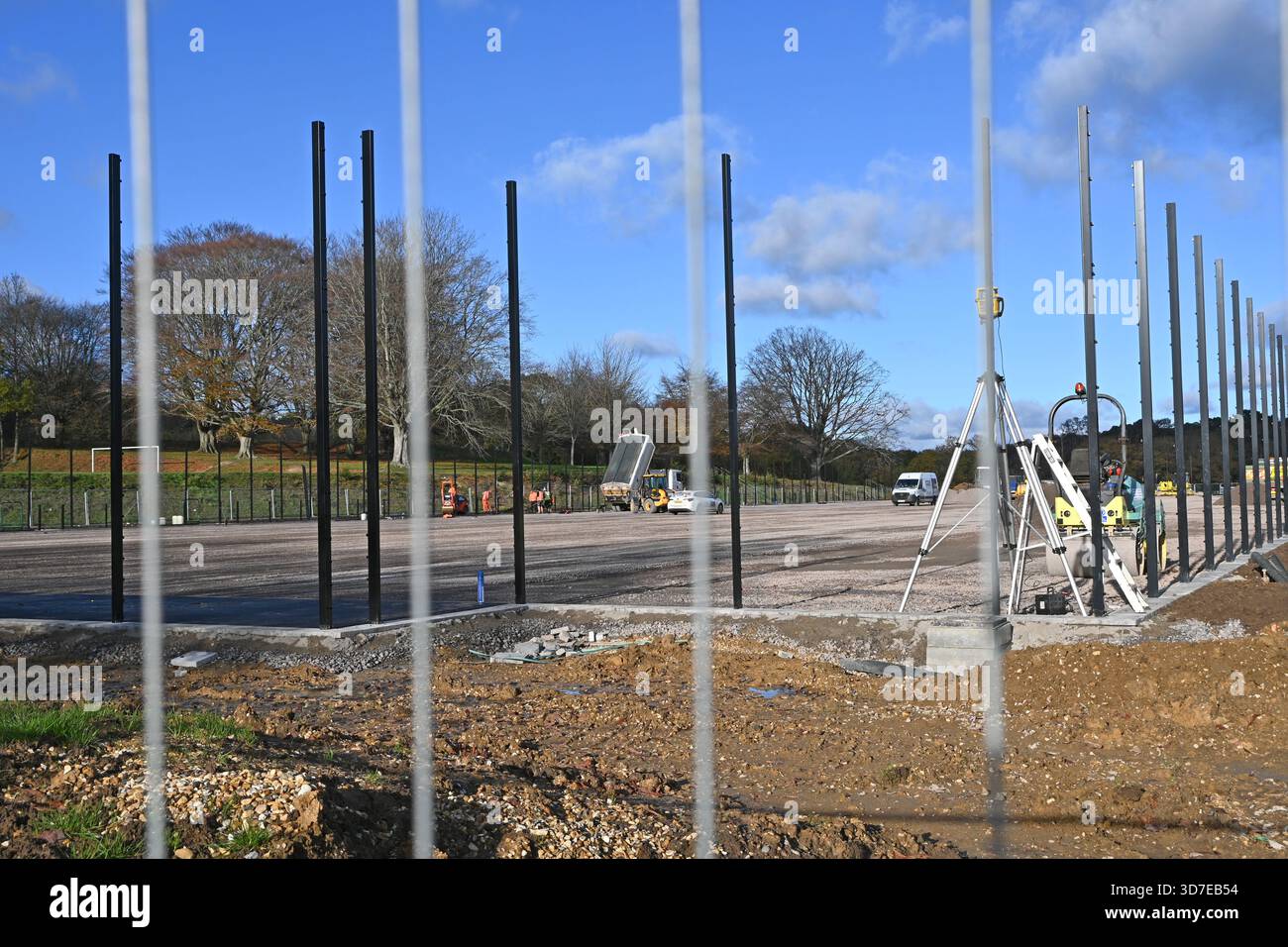 Réaménagement du centre sportif de Southampton Banque D'Images