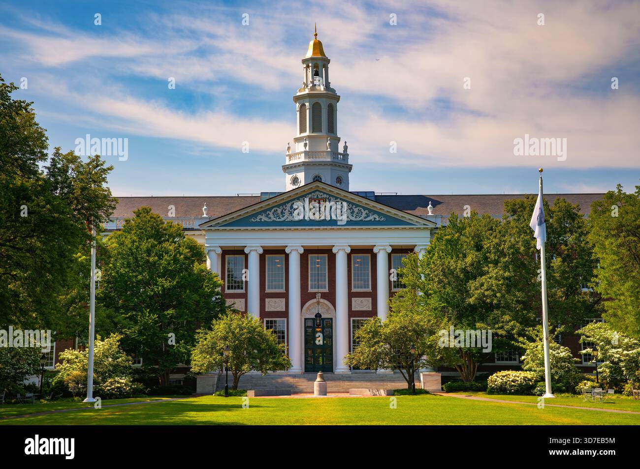 Baker Library à Harvard Business School à Boston, Massachusetts, États-Unis Banque D'Images