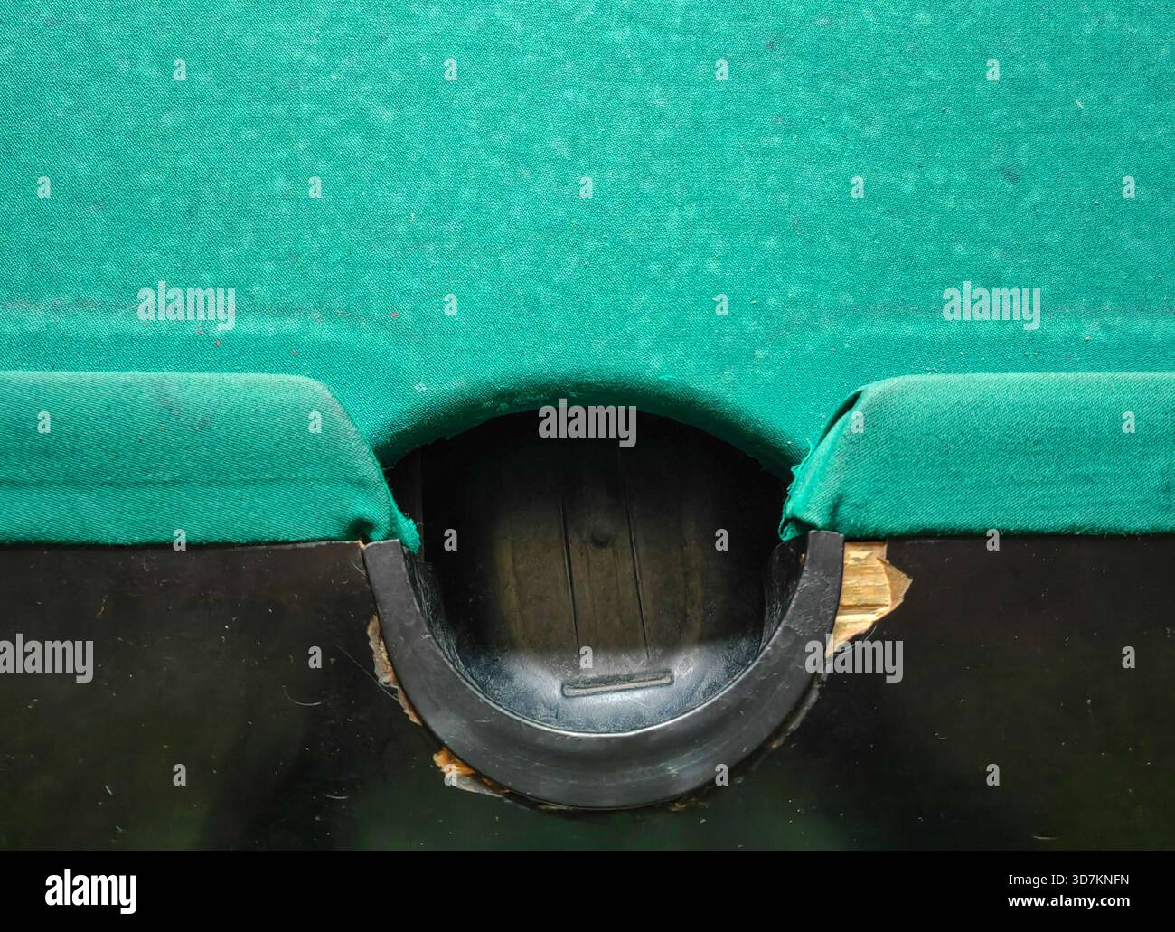 Pocket on Green. Banque D'Images