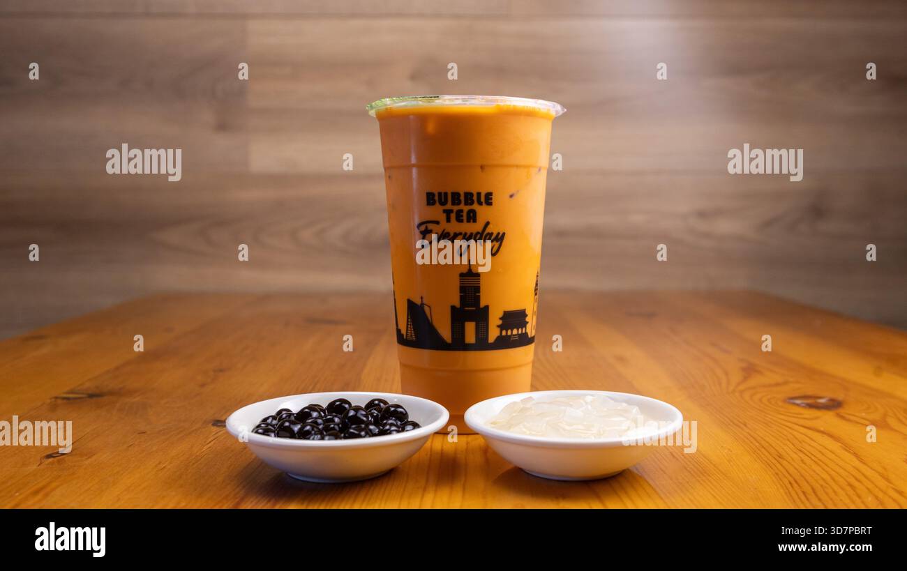 Bubble Tea Banque D'Images