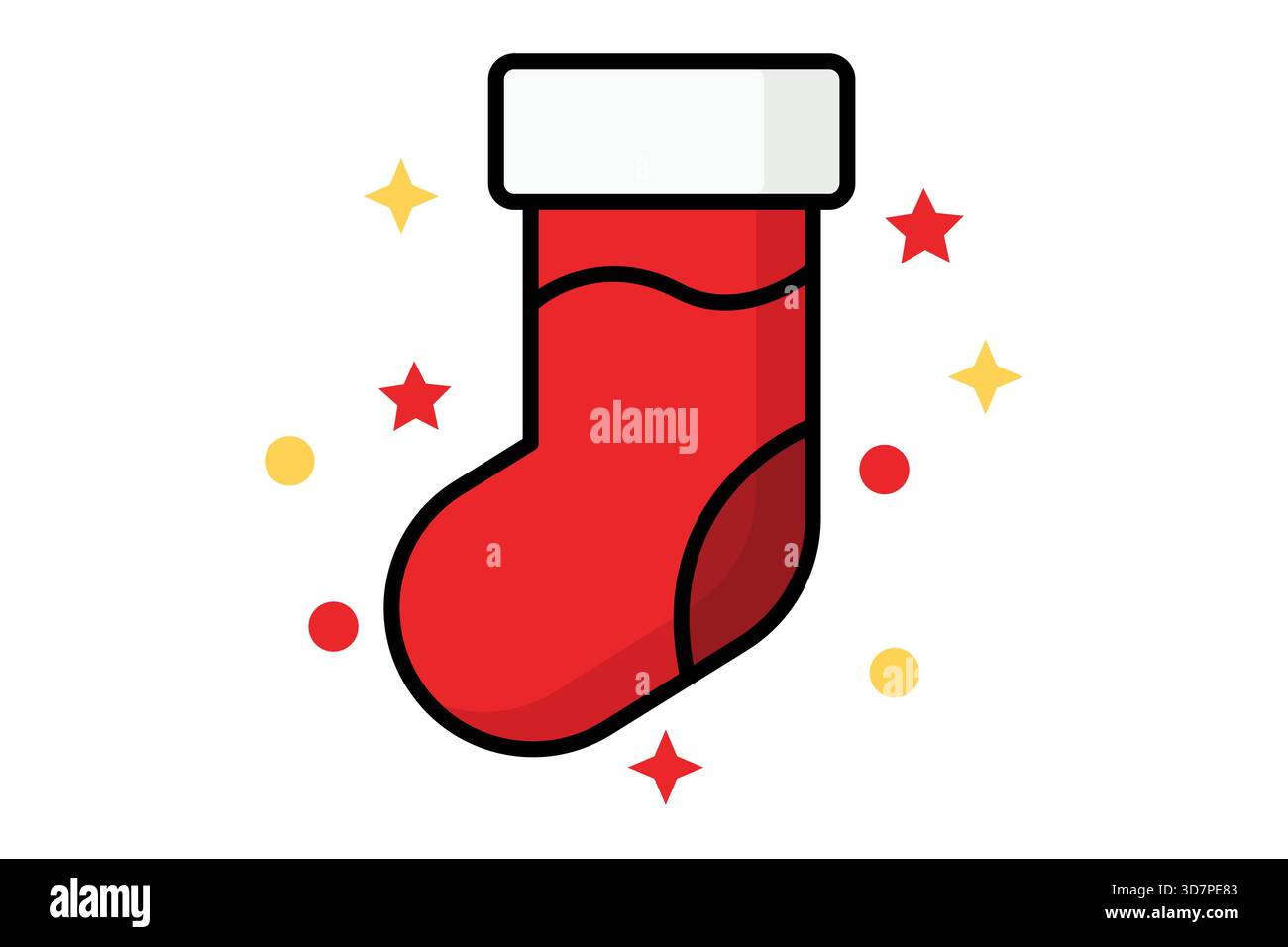 Icône de stockage. style d'icône coloré. icône liée à noël. illustration vectorielle d'éléments de noël Illustration de Vecteur