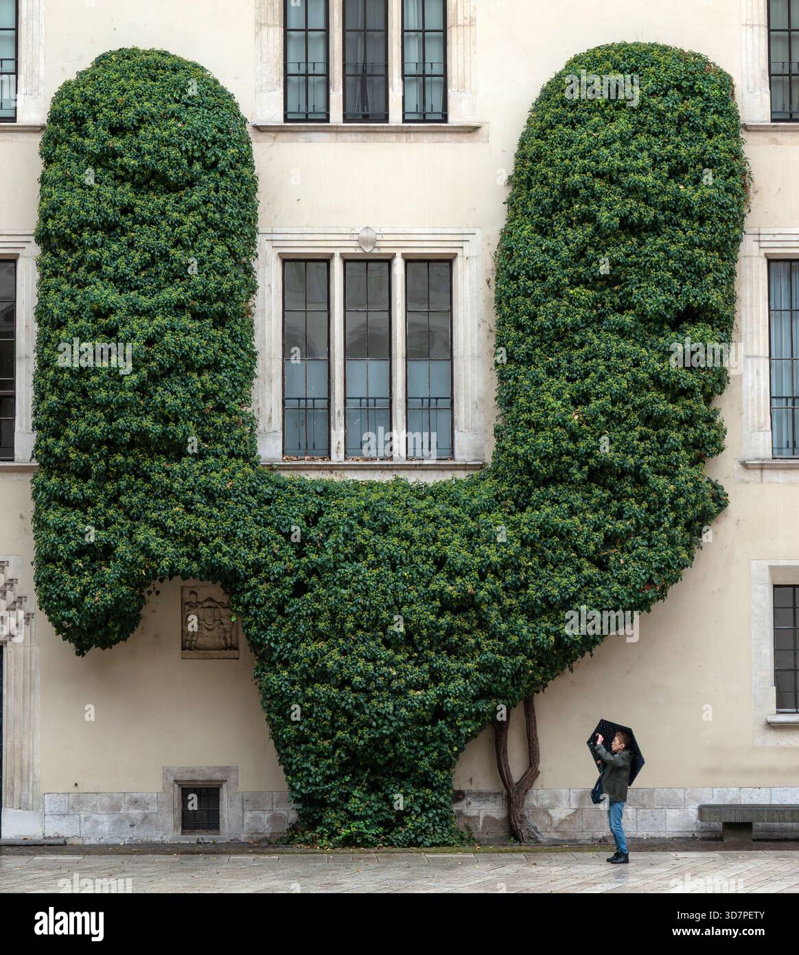 Cracovie Pologne. Site classé au patrimoine mondial de l'UNESCO et abrite le château historique de Wawel qui surplombe la ville. Banque D'Images