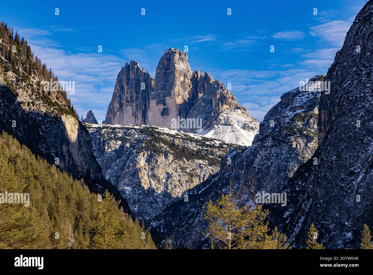 Drei Zinnen Viewpoint Banque D'Images