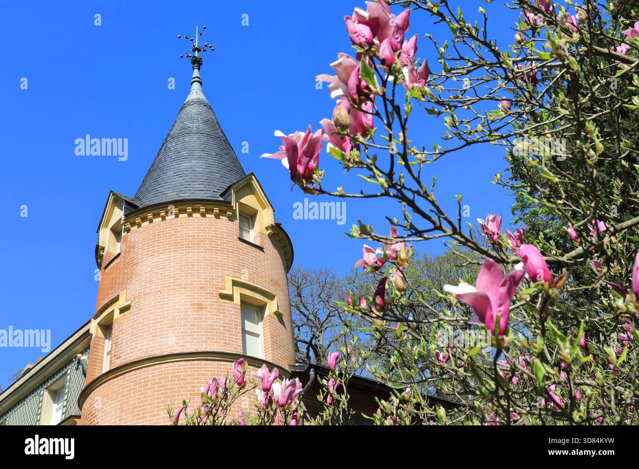France, hauts de Seine, Châtenay-Malabry, domaine Départemental de la Vallée-aux-loups, Maison de Châteaubriand Banque D'Images