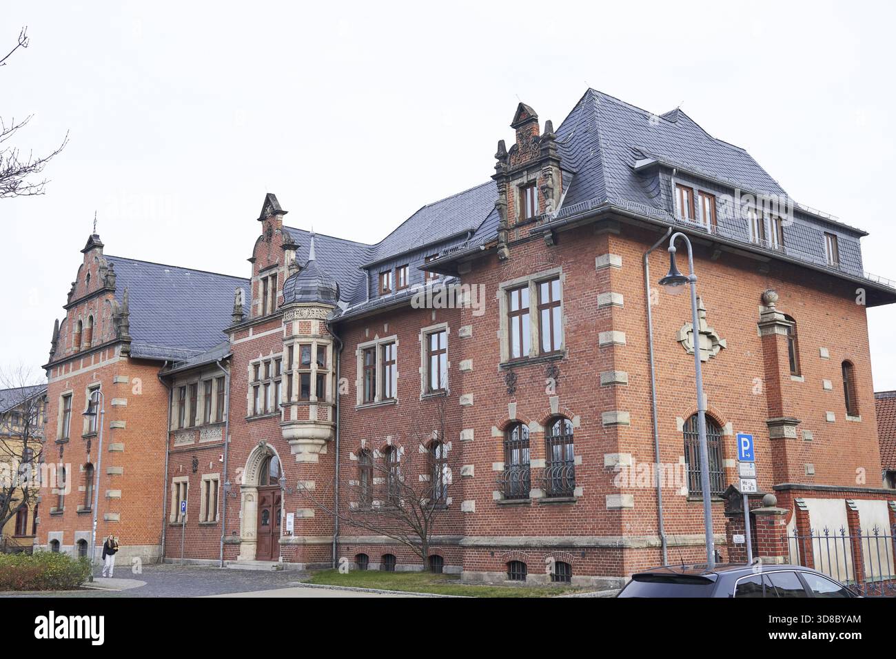 Bâtiment municipal autonome de l'agence pour l'emploi Jobcenter Landkreis Harz à Rudolf-Breitscheid-Strasse 10 à Wernigerode en Saxe-Anhalt, Germ Banque D'Images