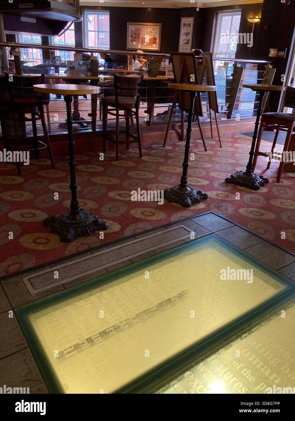 Pub se trouve sur le site de la fraternité Augustinienne du 13ème siècle, maintenant préservé des portions de la fraternité Austin à l'intérieur Banque D'Images