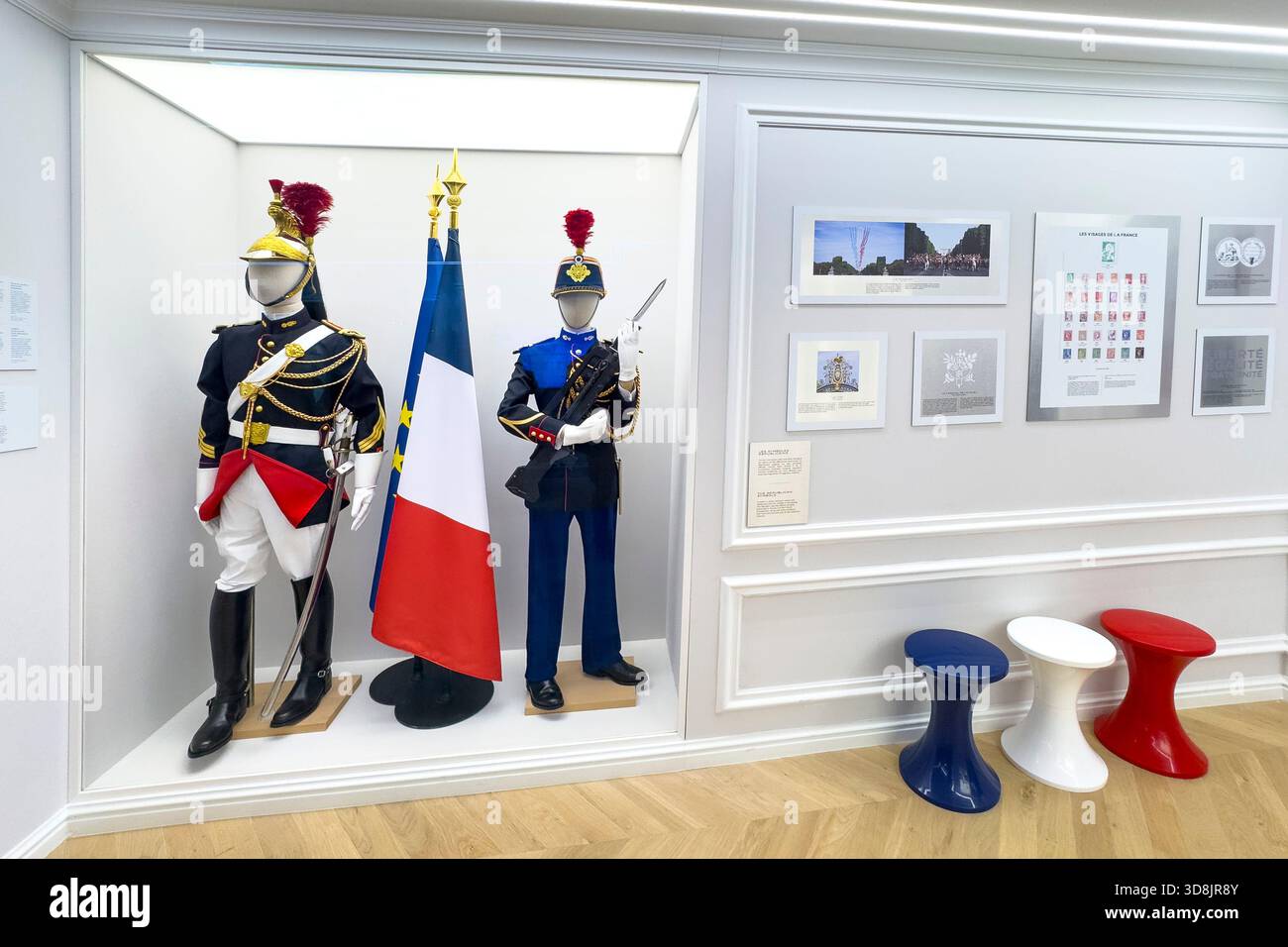 France, Ile-de-France, Paris. La Maison de l'Elysée, musée, café, situé en face du Palais de l'Elysée Banque D'Images