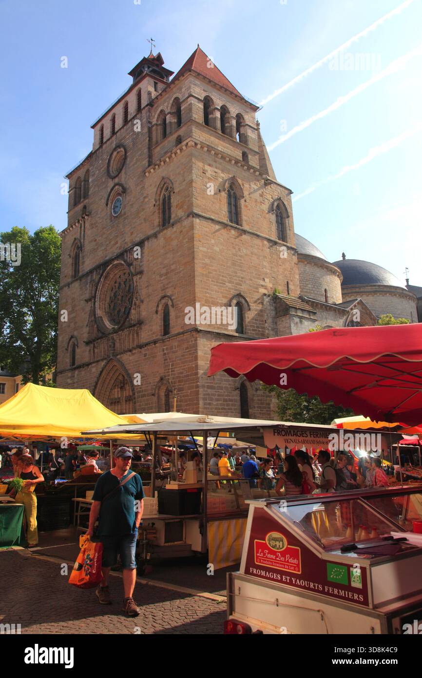 France, Occitanie, département du Lot, Cahors Banque D'Images