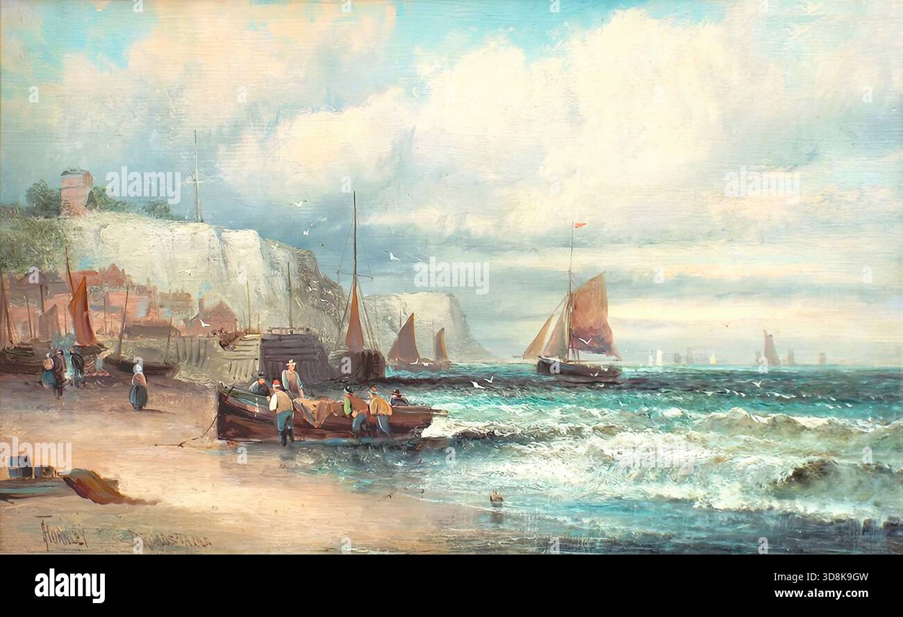 Hubert William) Thornley - près de Broadstairs +, Kent Banque D'Images
