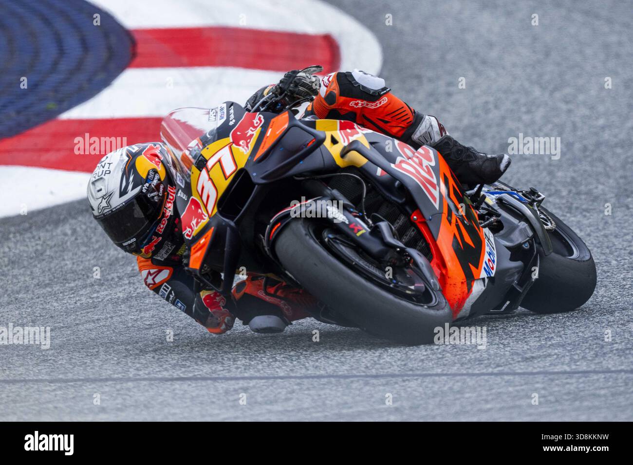 SPIELBERG, AUTRICHE - 17 AOÛT : Pedro Acosta d'Espagne et Red Bull KTM Factory Racing pendant le MotoGP d'Autriche - course au RED BULL RING le 17 août 2025 à Spielberg, Autriche, STYRIE.250817 SEPA 12 138 - 20250817 PD17020 Banque D'Images