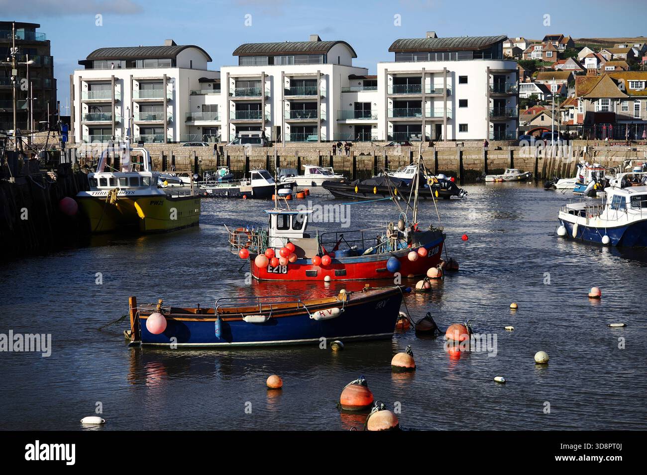 West Bay lieu de vacances Dorset Coast Banque D'Images