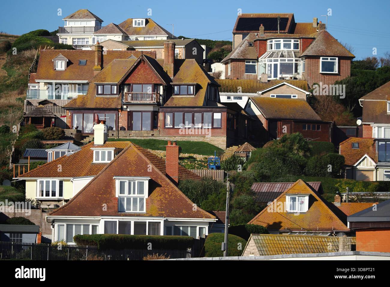 West Bay lieu de vacances Dorset Coast Banque D'Images