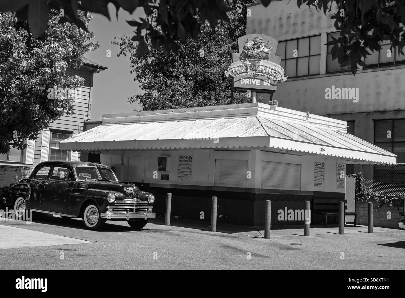 Taylor Brothers Hot Dog Drive In Banque D'Images