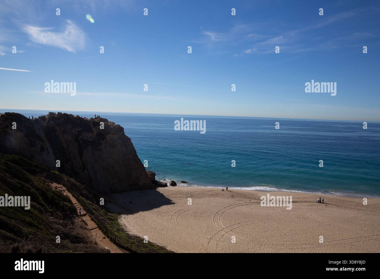 Point Dume, CA Banque D'Images
