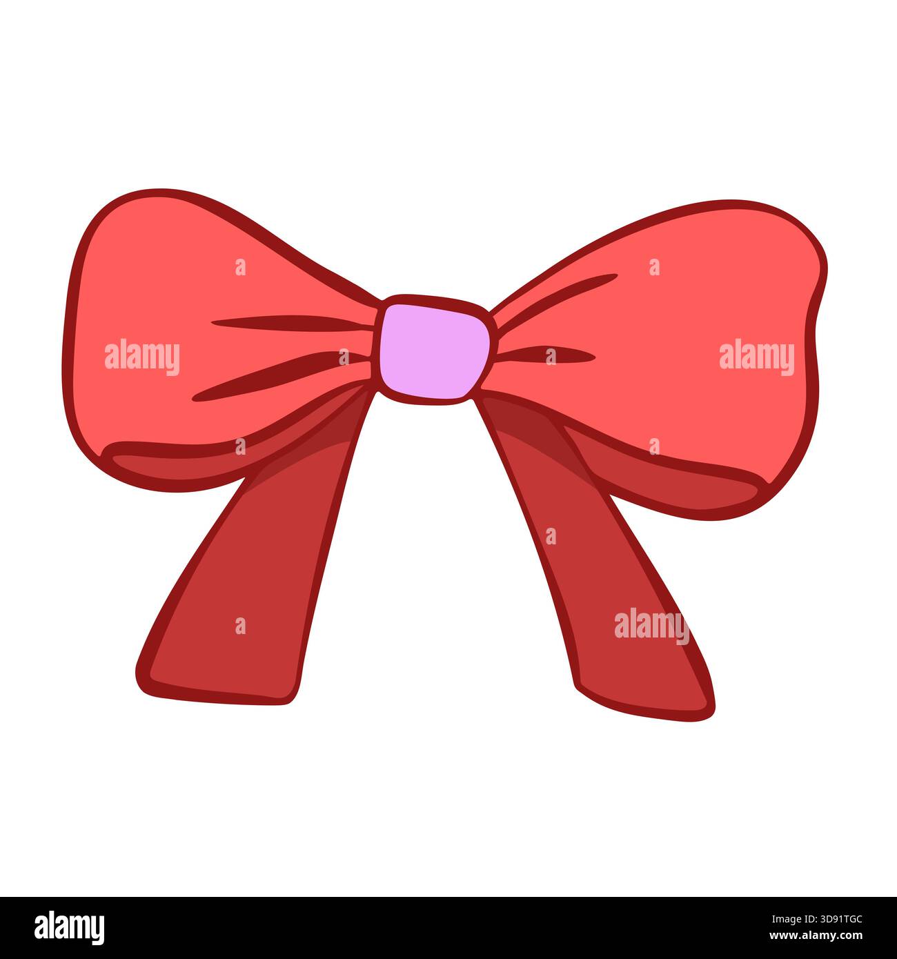 Arcs faits à la main. Décoration esthétique, élégante et rose. Un élément tendance pour la Saint-Valentin et les invitations de mariage, les cartes de Noël et les affiches. Illustration de Vecteur