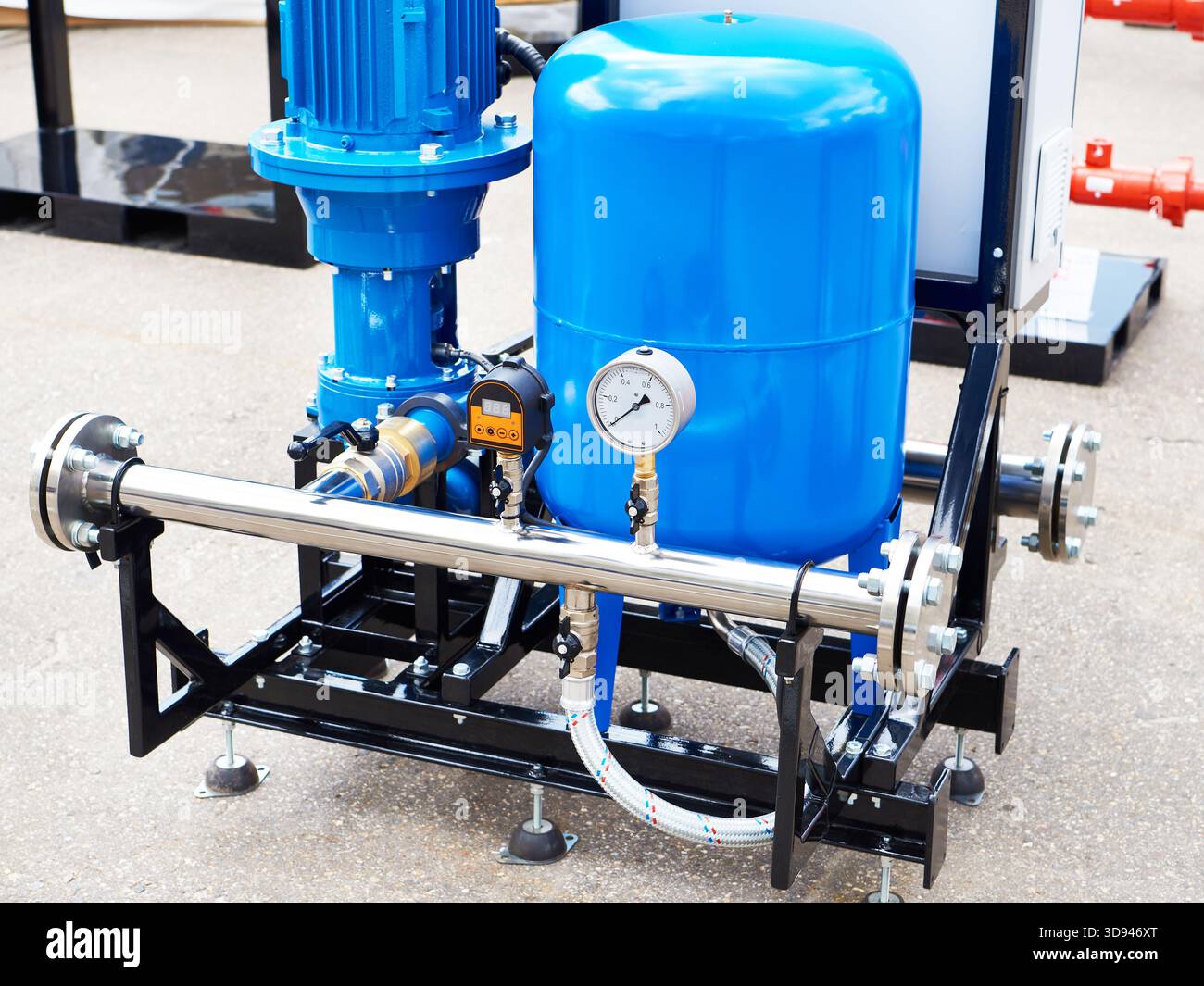 Pompe centrifuge à l'exposition Banque D'Images