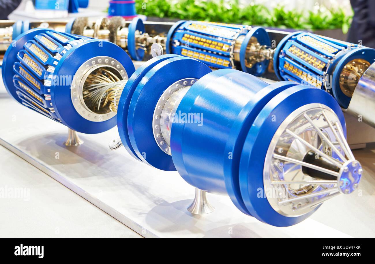 EQUIPEMENT magnétique et ultrasonique pour le diagnostic de pipelines Banque D'Images