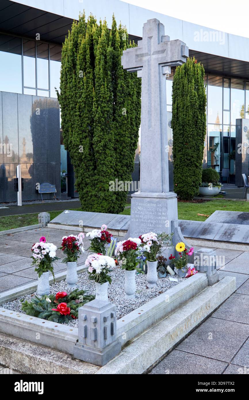 michael collins tombe dans le cimetière glasnevin dublin, république d'irlande Banque D'Images