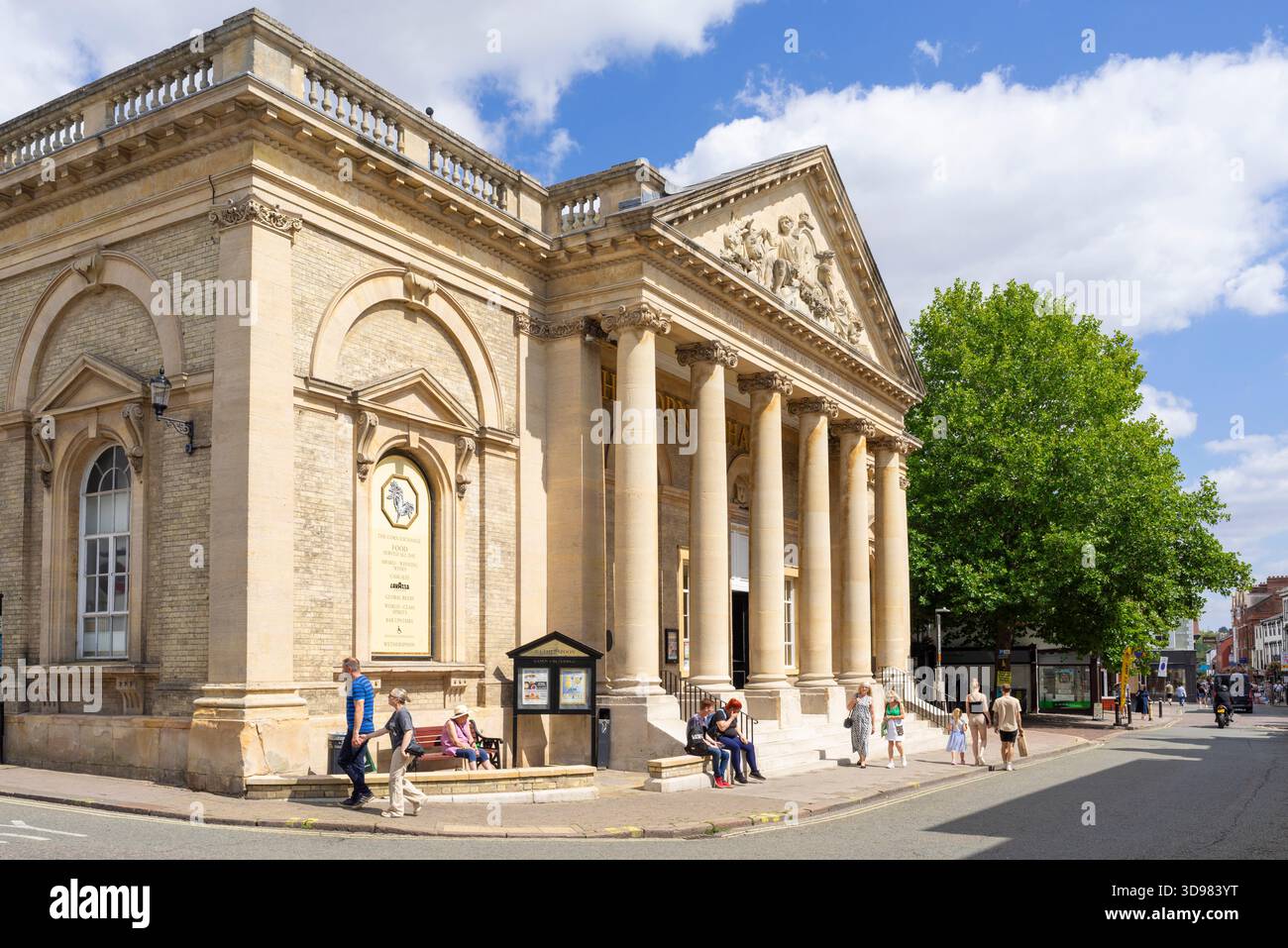 Bury St Edmunds Corn Exchange un pub JD Wetherspoon à Bury St Edmunds Suffolk Angleterre Royaume-Uni GB Europe Banque D'Images