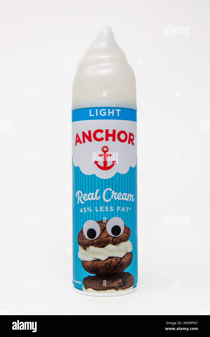 Anchor Light Real Cream Spray. Banque D'Images