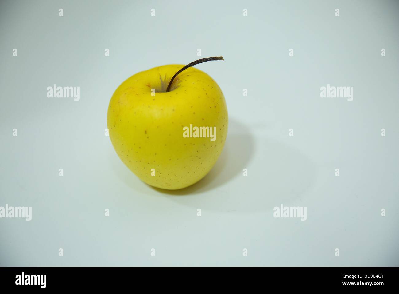 Pomme mouchetée simple avec ombre douce Banque D'Images