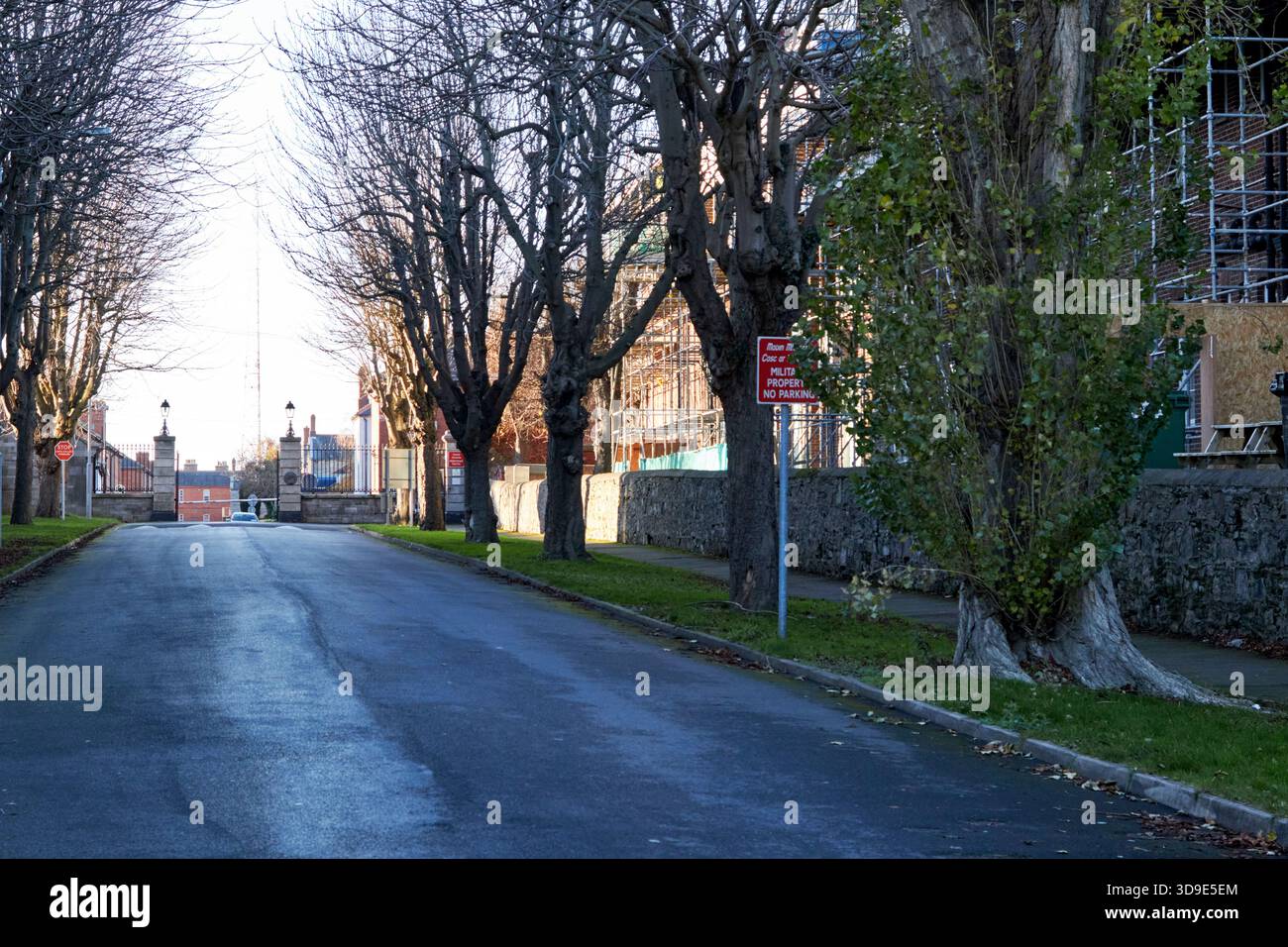 Entrée militaire de la caserne Cathal Brugha dublin, république d'irlande Banque D'Images