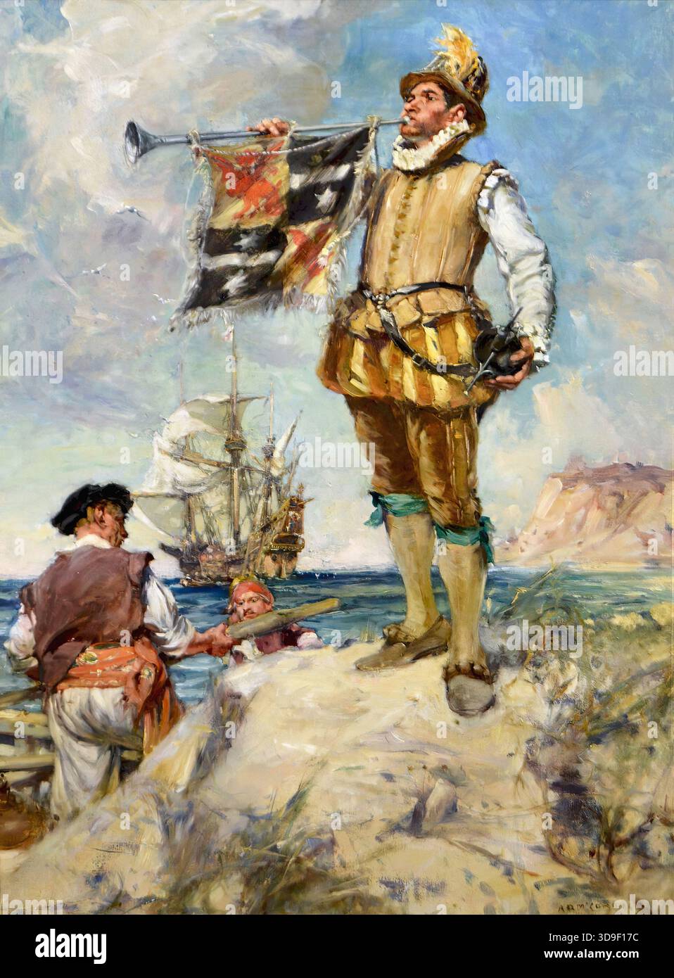 Arthur David McCormick - la Fanfare royale Banque D'Images