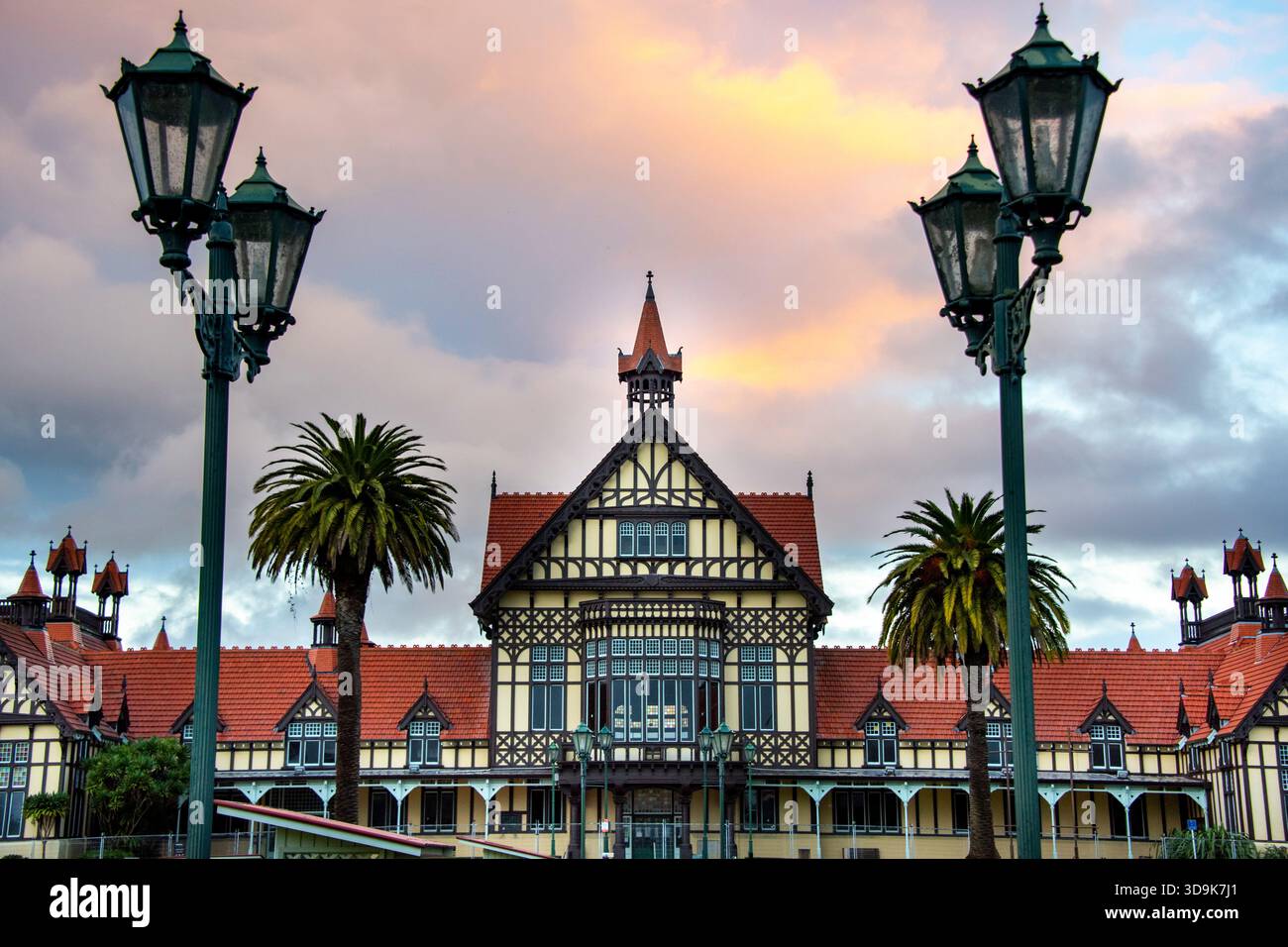 Musée de Rotorua - Nouvelle-Zélande Banque D'Images