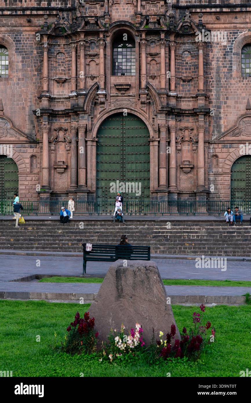 Plaza de Armas, Cusco, Pérou. Banque D'Images