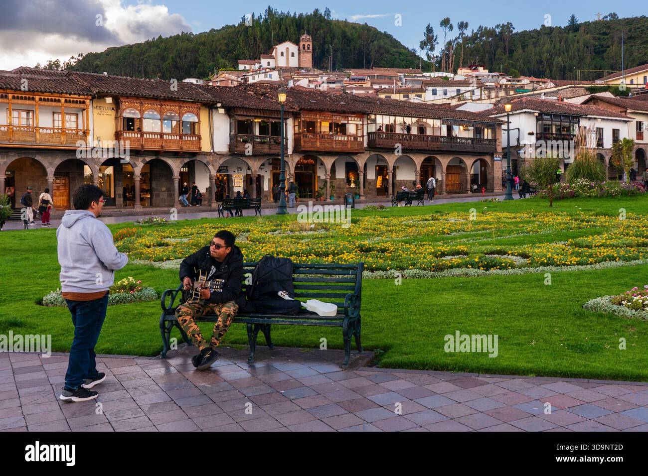 Plaza de Armas, Cusco, Pérou. Banque D'Images