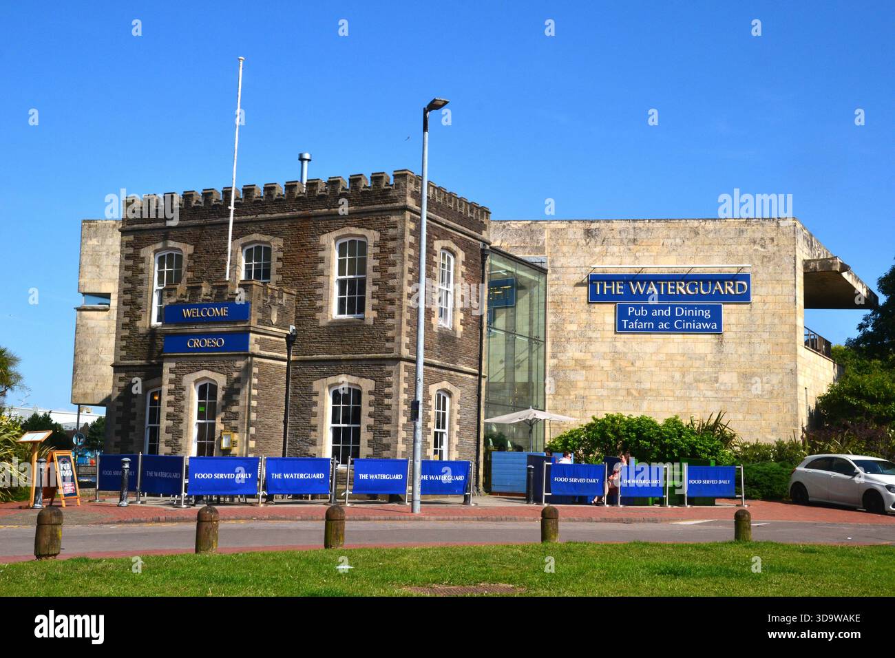 The Waterguard public House, Cardiff Bay, Cardiff, South Wales, Royaume-Uni Banque D'Images