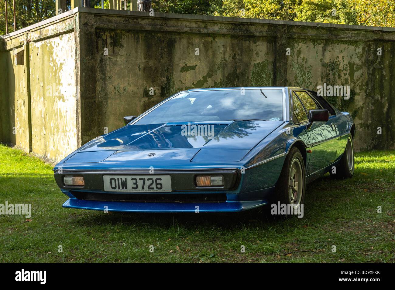 1980 Lotus esprit, exposé à l'Assemblée de Bicester Motion le 30 novembre 2025. Banque D'Images