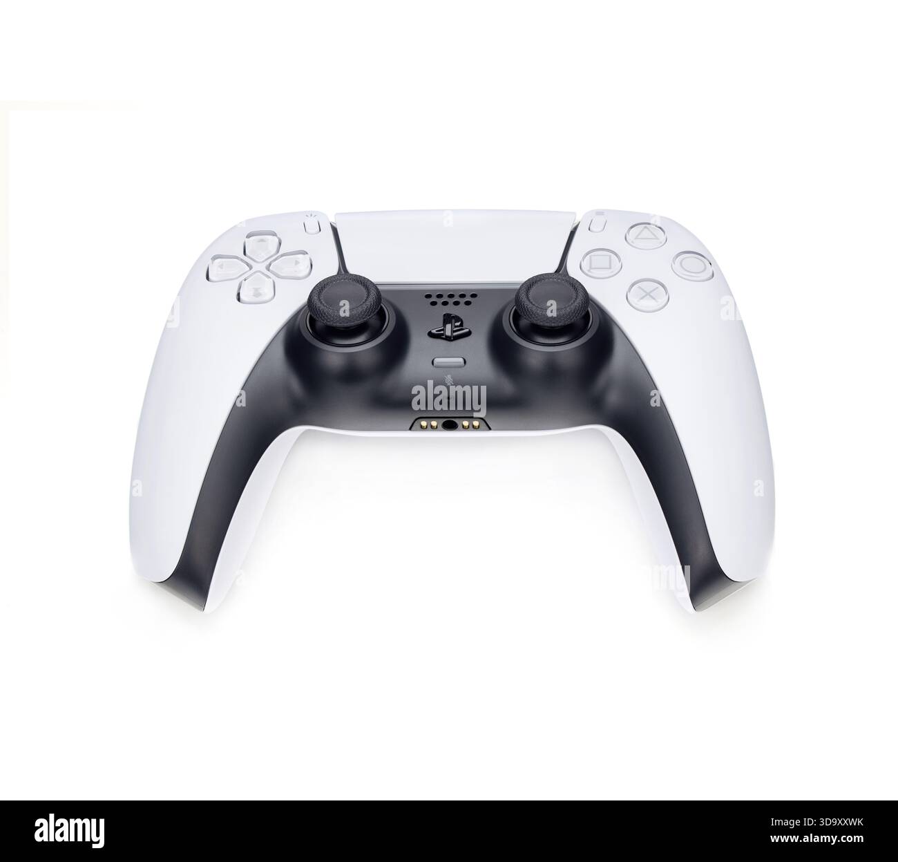 Manette DualSense PS5 - Blanche Et Noire - Occasion état Correct