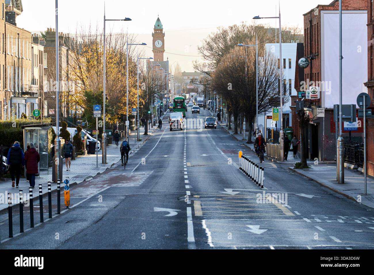 rathmines road rathmines dublin 6, république d'irlande Banque D'Images