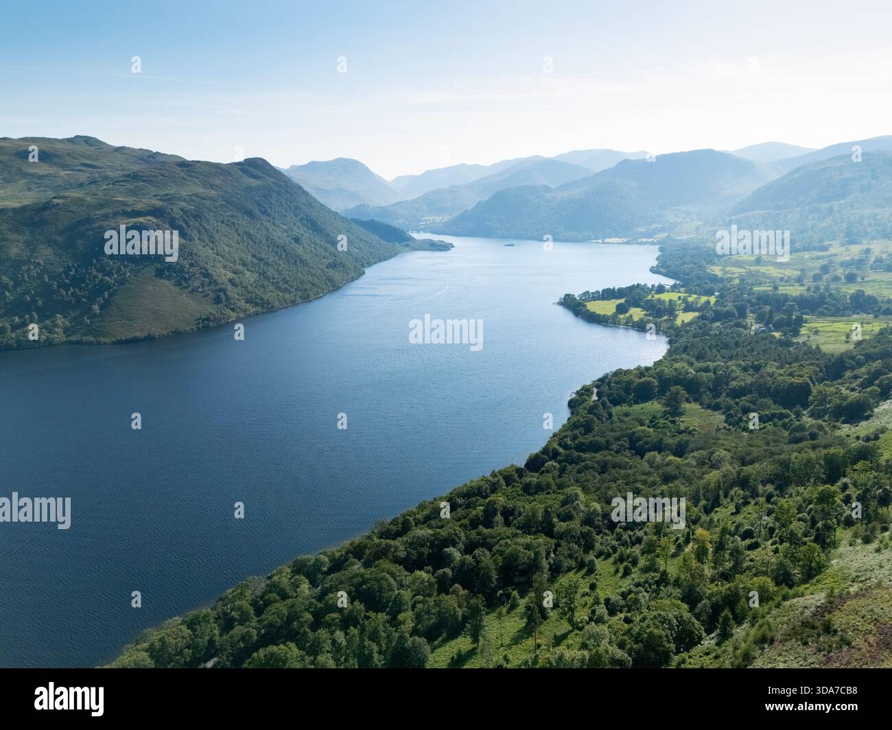 Ullswater. Parc national de Lake District, Cumbria, Royaume-Uni. Banque D'Images