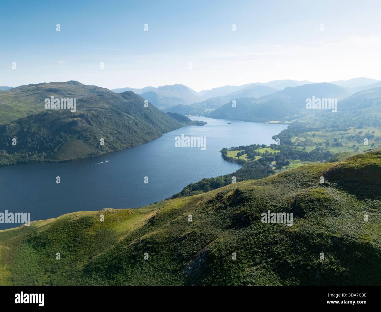 Ullswater. Parc national de Lake District, Cumbria, Royaume-Uni. Banque D'Images