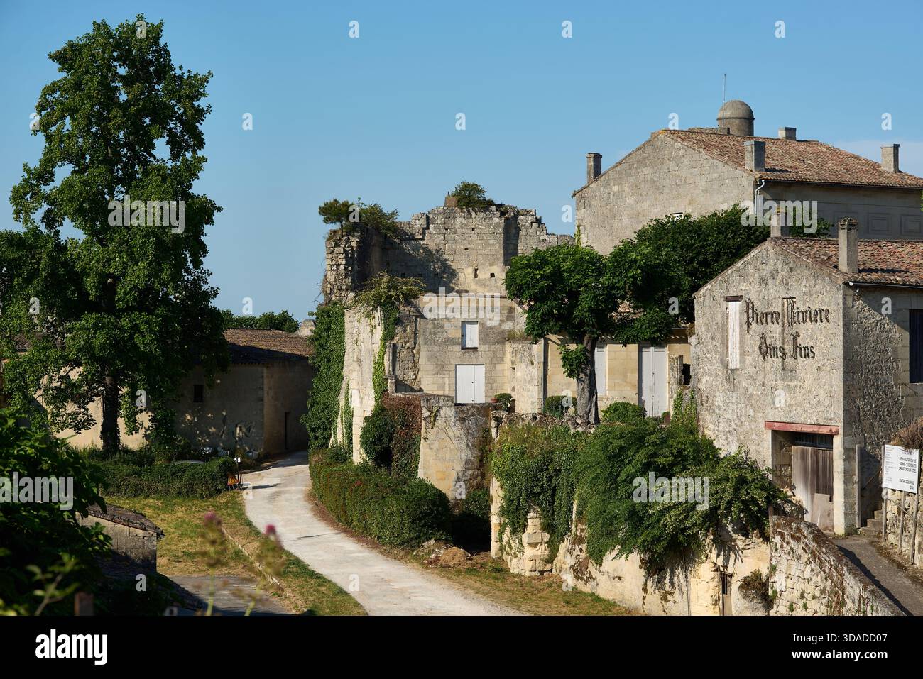 Saint Emilion, Gironde, Aquitaine, France, Europe. Banque D'Images