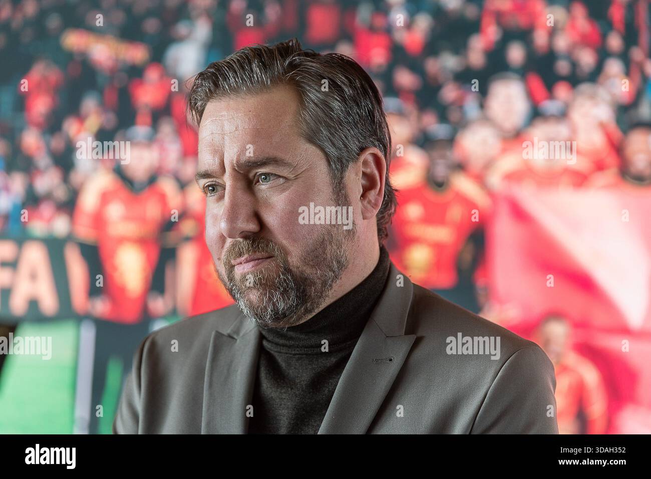 Tubize, Belgique. 10 décembre 2025. Vincent Mannaert, directeur sportif du syndicat belge de football, photographié lors d’un moment presse au siège du syndicat belge, mercredi 10 décembre 2025 à Tubize. BELGA PHOTO JAMES ARTHUR GEKIERE crédit : Belga News Agency/Alamy Live News Banque D'Images