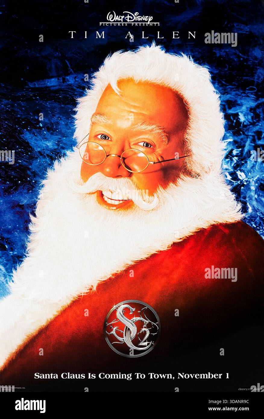 The Santa clause 2 (2002) réalisé par Michael Lembeck et mettant en vedette Tim Allen, Elizabeth Mitchell et Eric Lloyd. Le Père Noël doit trouver un MRS Claus pour garder sa position tout en traitant avec un fils rebelle et un clone de jouet défectueux menaçant Noël. Photographie d'une affiche originale US Advance de 2002 À USAGE ÉDITORIAL EXCLUSIF. Crédit : BFA / Walt Disney Pictures Banque D'Images