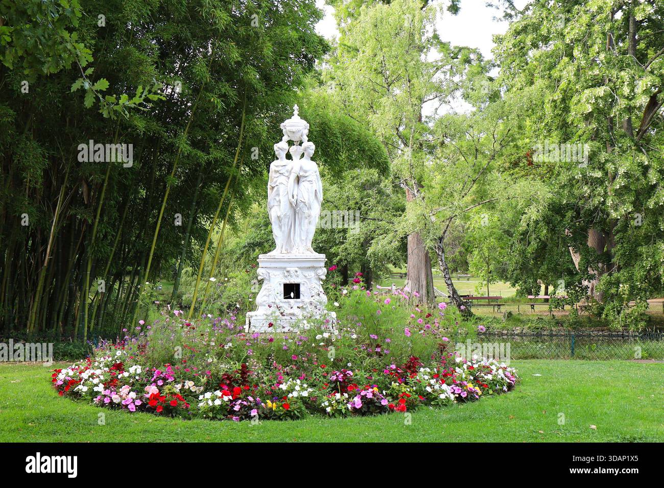 Jardin des plantes, ville du Mans, département de la Sarthe, France Banque D'Images