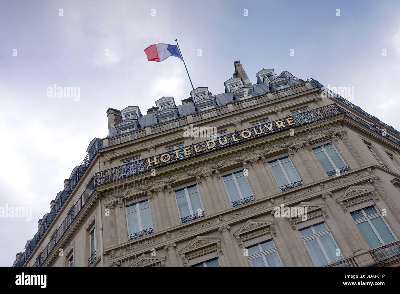 Hotel Louvre,, Paris, France. Banque D'Images