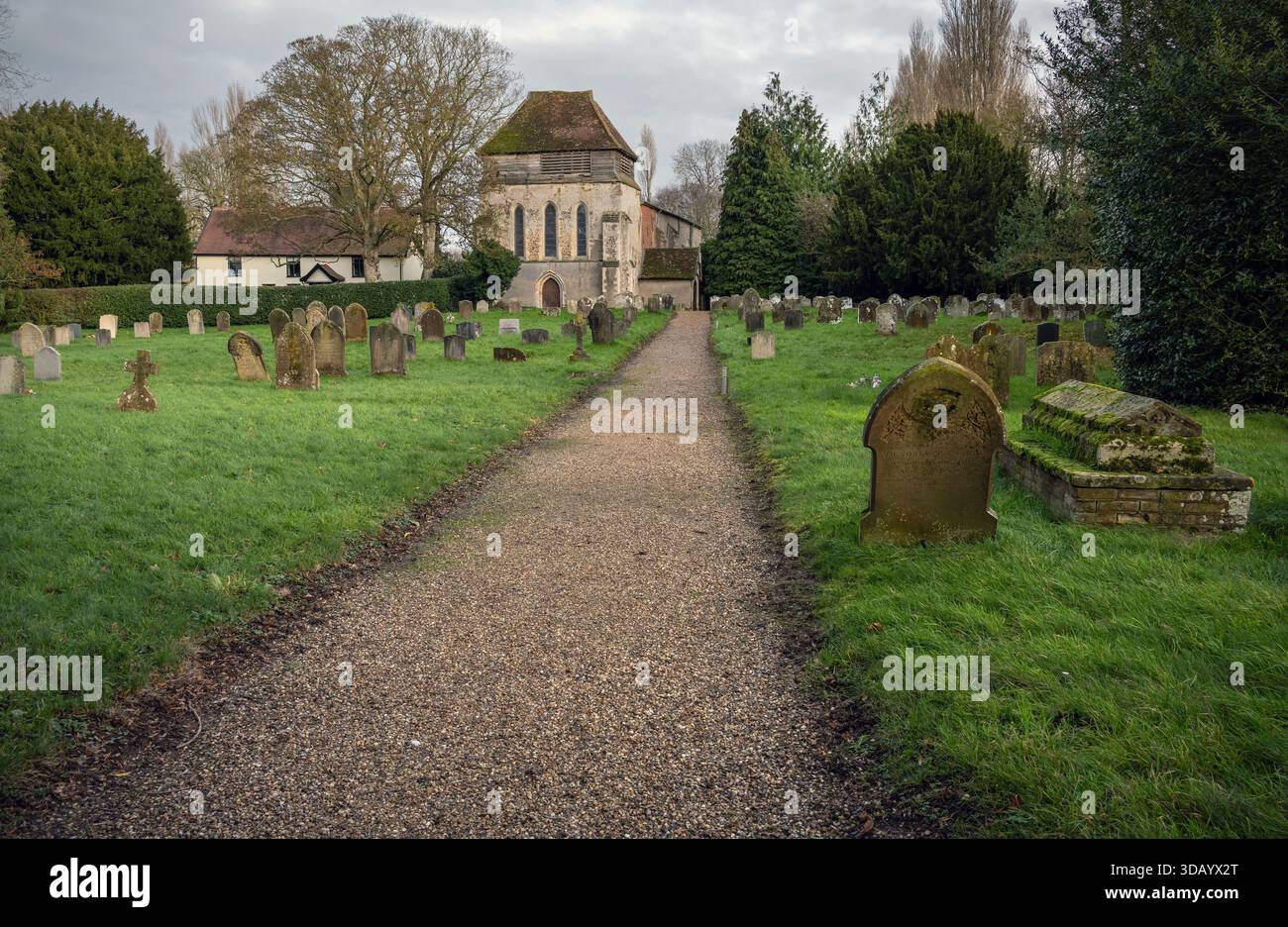 église prieurée de st mary et st felix, rumburgh, suffolk, angleterre Banque D'Images