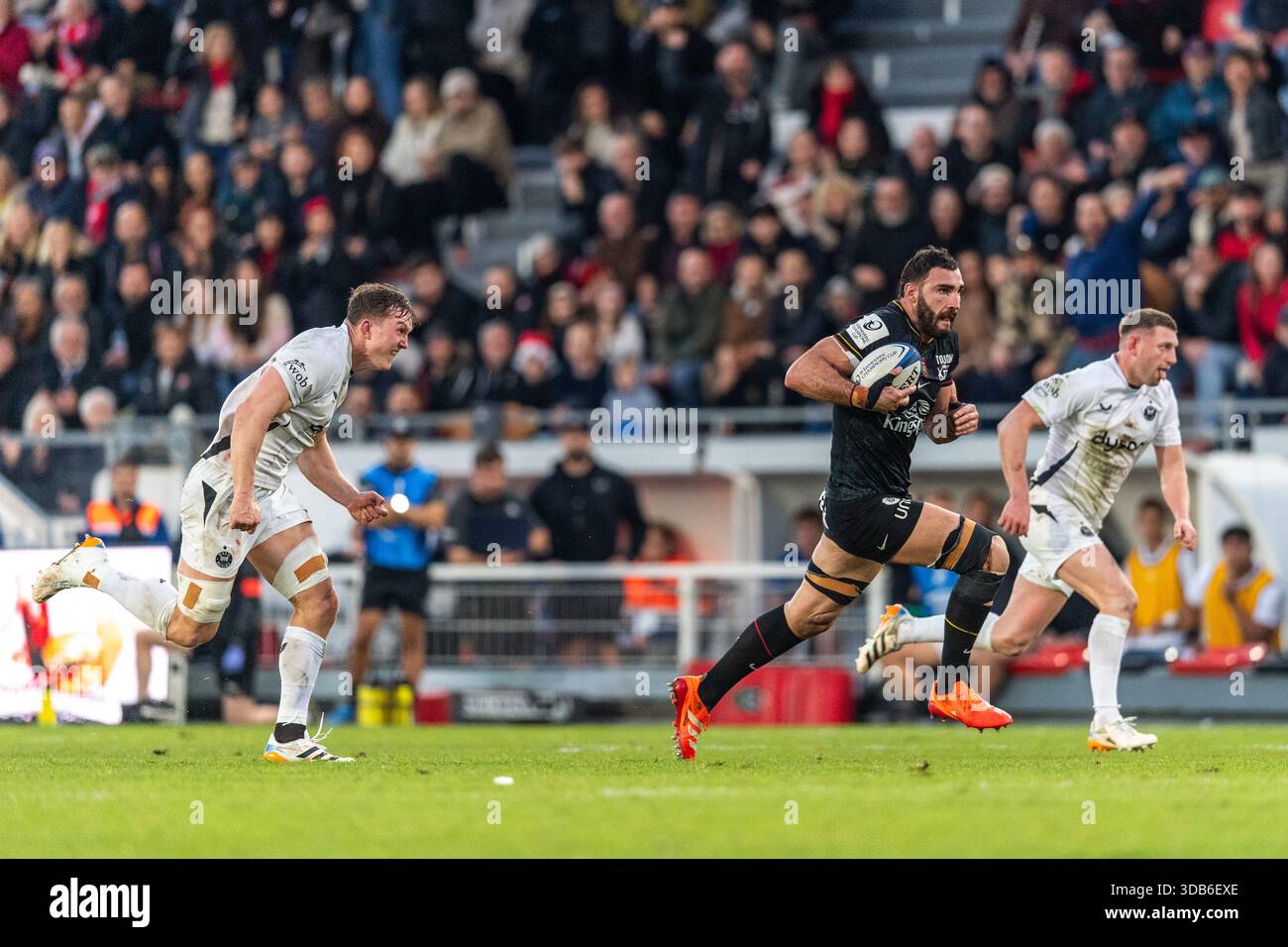 France. 14 décembre 2025. © PHOTOPQR/NICE MATIN/Florian ESCOFFIER ; 14/12/2025 ; TOULON - RUGBY CHAMPIONS CUP RCT - BATH Credit : MAXPPP/Alamy Live News Banque D'Images