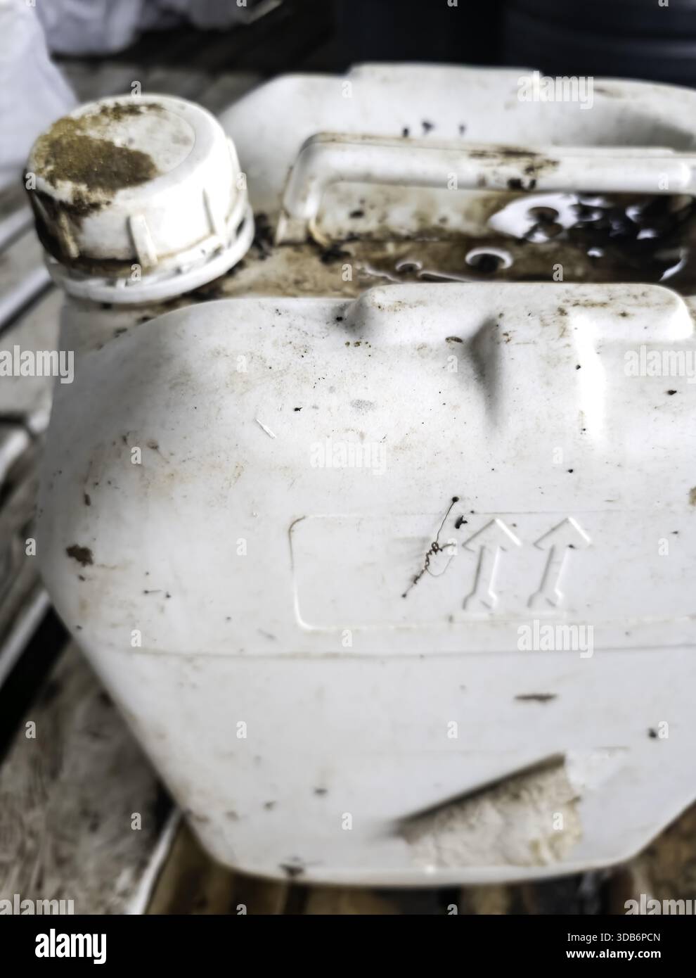 Détail de la saleté et de la pollution de l'environnement Banque D'Images