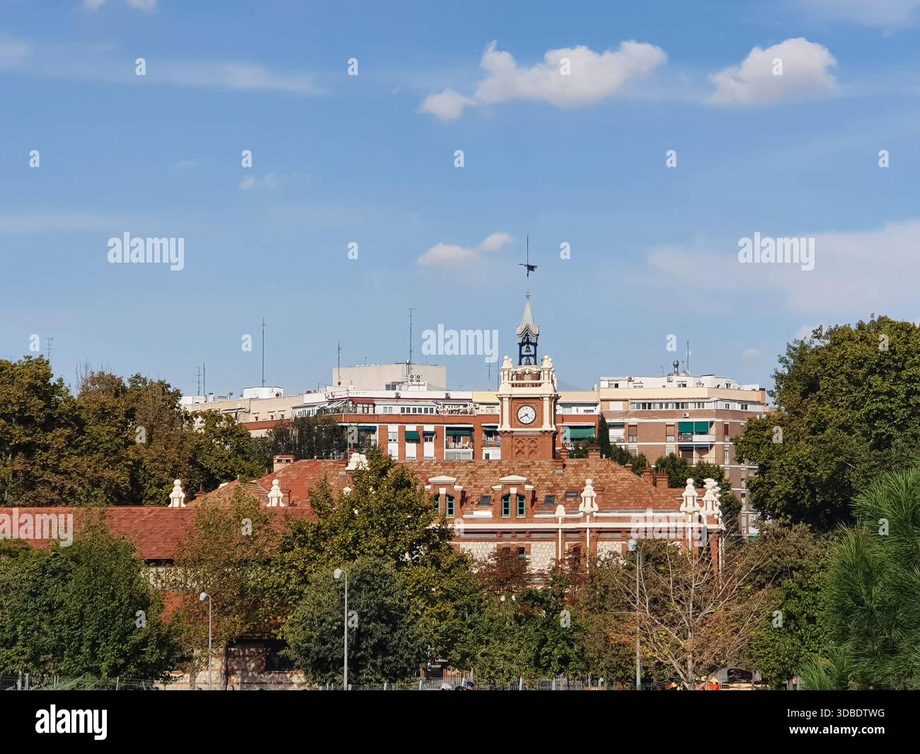 quartier de madrid appelé madrid mio dans le quartier legazpi dans le quartier arganzuela Banque D'Images