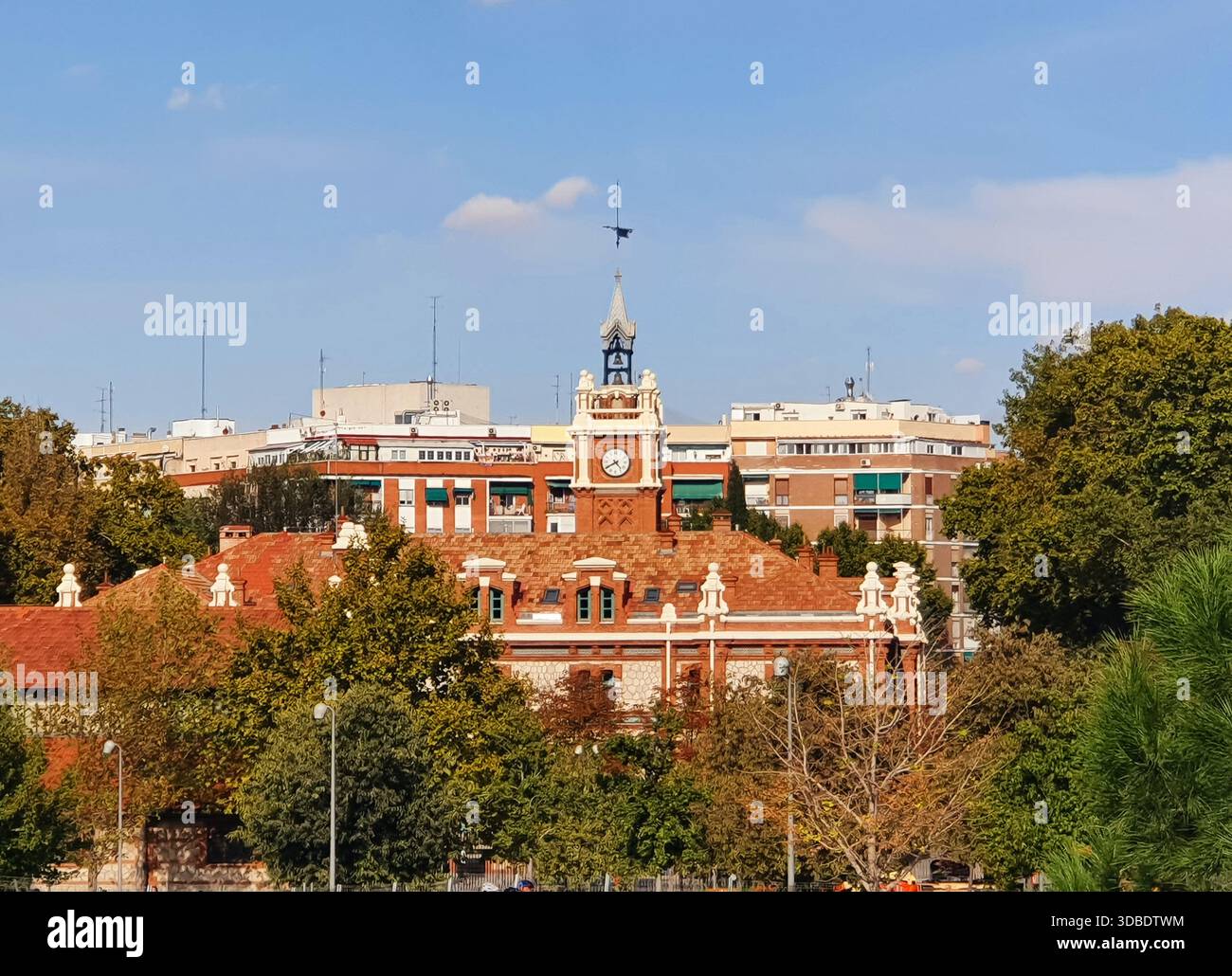 quartier de madrid appelé madrid mio dans le quartier legazpi dans le quartier arganzuela Banque D'Images
