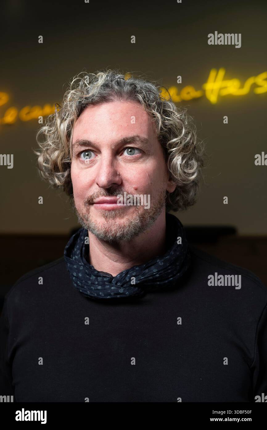 Kenneth Mulvany, fondateur du président de la société BenevolentAI depuis sa fondation en 2013 jusqu'en juillet 2021 photographié à leur siège à Londres, Angleterre, Royaume-Uni Banque D'Images